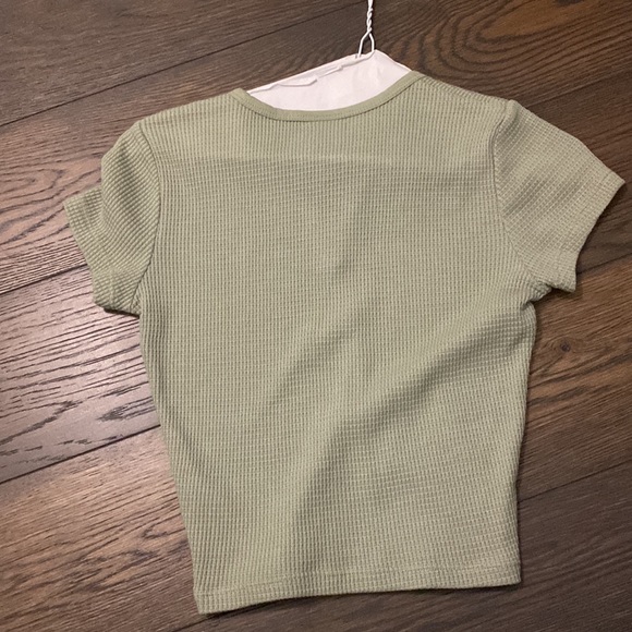 TNA top bought from Aritzia, size XS, sage green - Picture 2 of 2